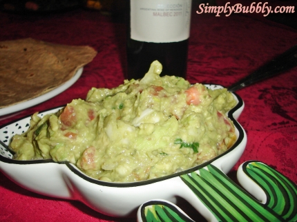 Vegan Recipes - Guacamole (Simply Bubbly)